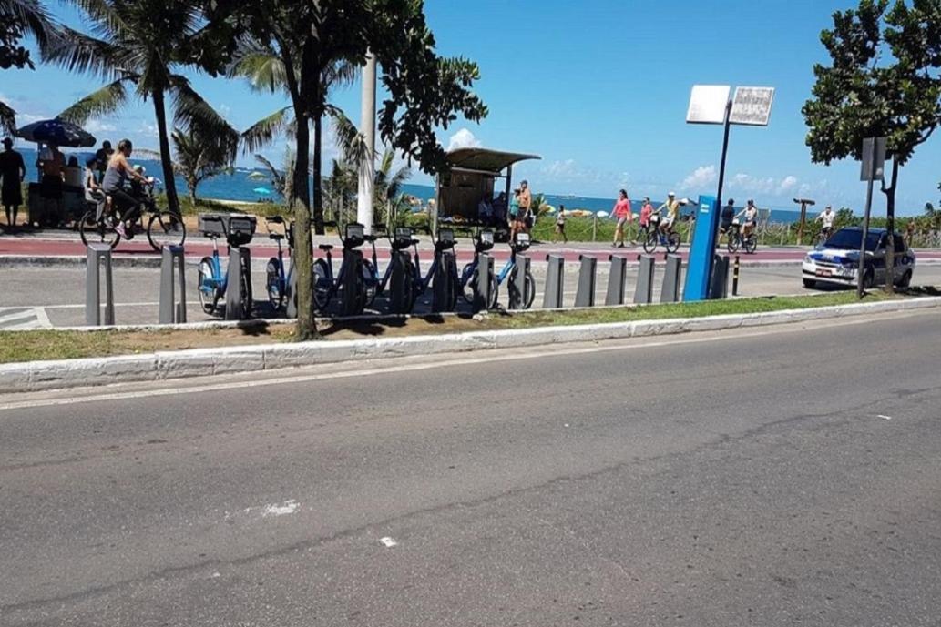 Praia Da Costa Ed Passargada Vila Velha  Eksteriør billede